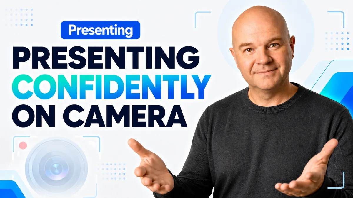 Screen Promos thumbnail for presenting confidently on camera.